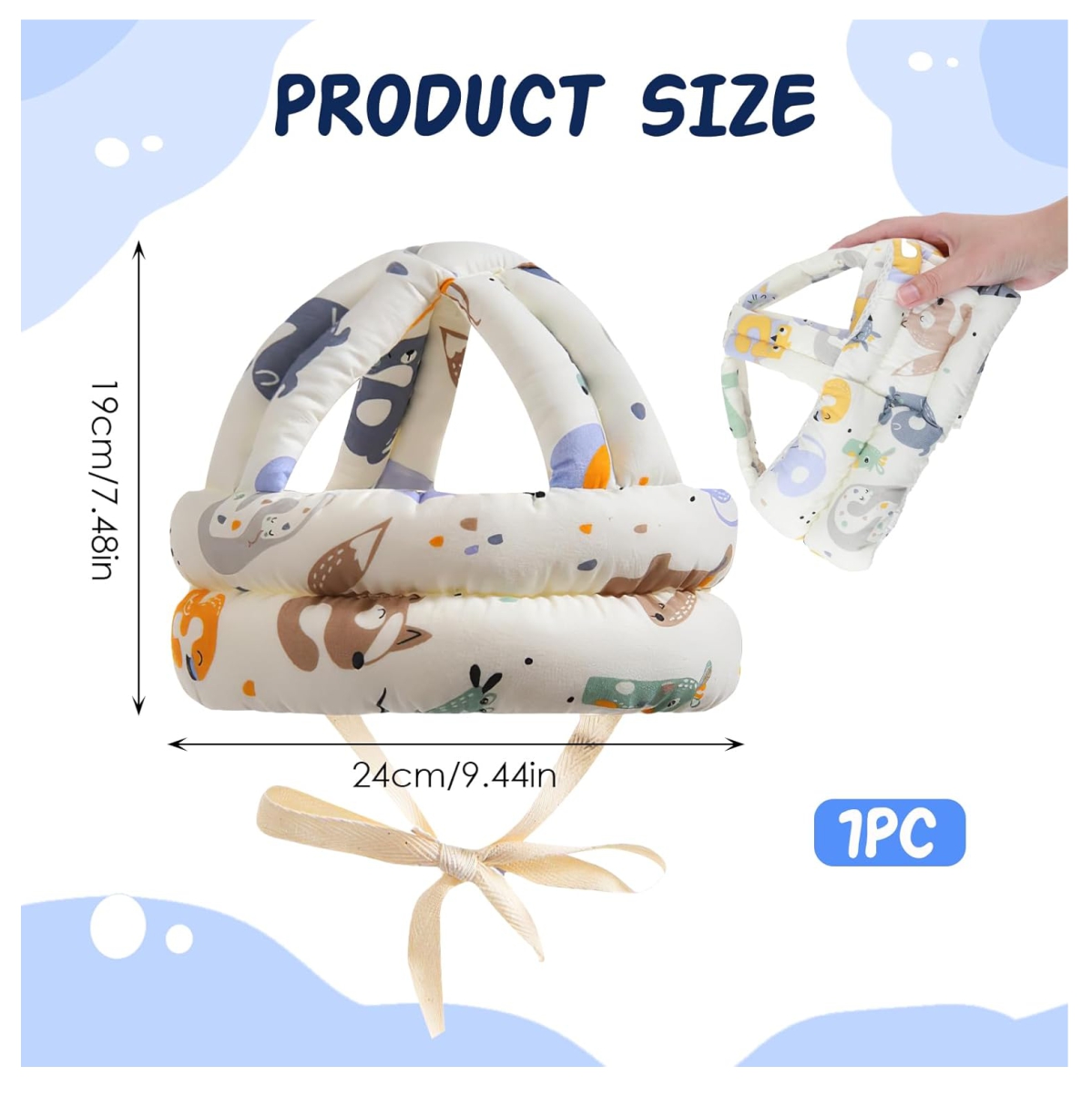 Miniatura 3 de Casco de Seguridad Antigolpes Bebe Niños - GENERO: NIÑA